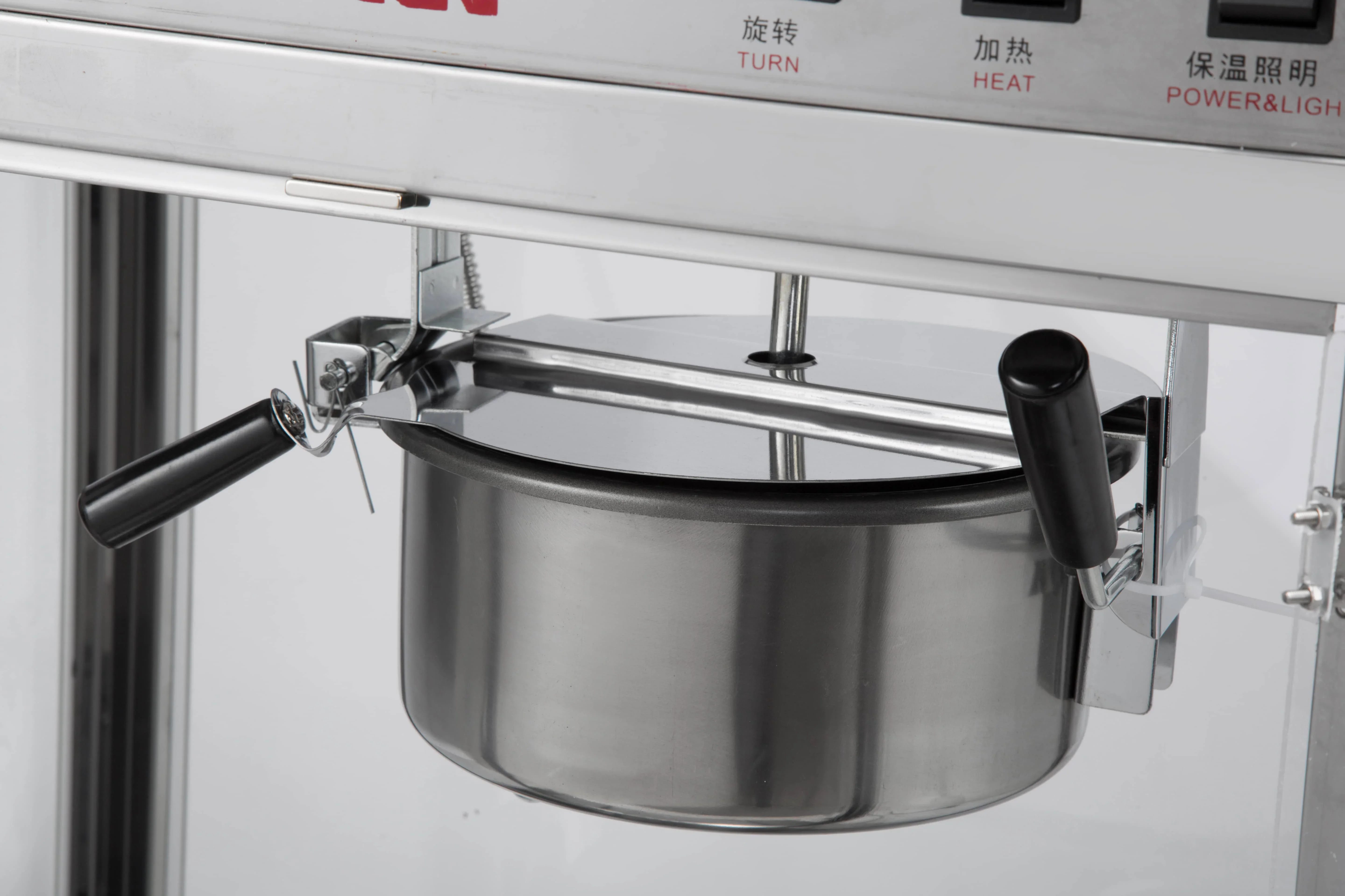 China factory commercial popcorn machine industrial flat top pop corn maker stainless steel 8oz street snack machines