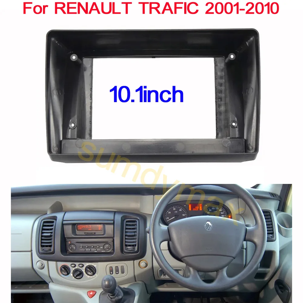 

10,1 дюймовый автомобильный адаптер для рамы для RENAULT TRAFIC Nissan primasta opel vivaro 2001-2010 Android