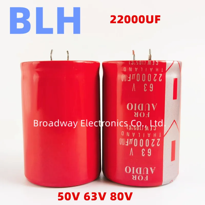 Horn Capacitor Aluminum Electrolytic Capacitor 50V 63V 80V100V 22000UF 35*50 35*60 35*80