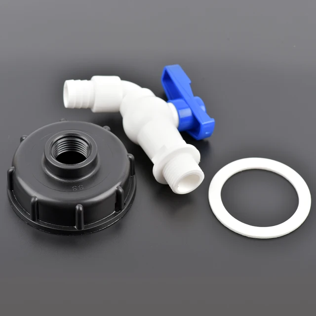 60 Mm -Es Női Szál Ibc Tartály Adapter Vastag Műanyag Csapcsatlakozó Vízdoboz Szelep Felszerelése Otthoni Kerti Vízcsatlakozáshoz - Image 5