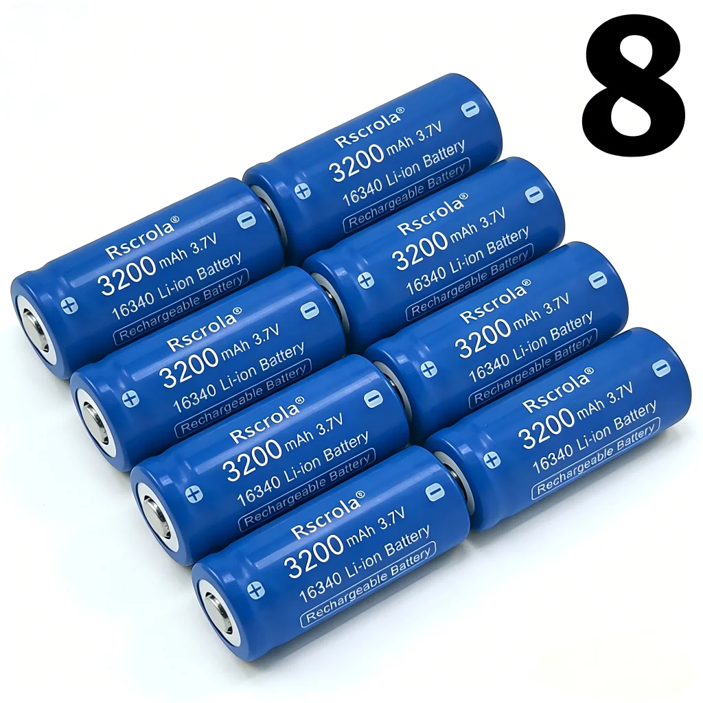 8 PCS Batteries