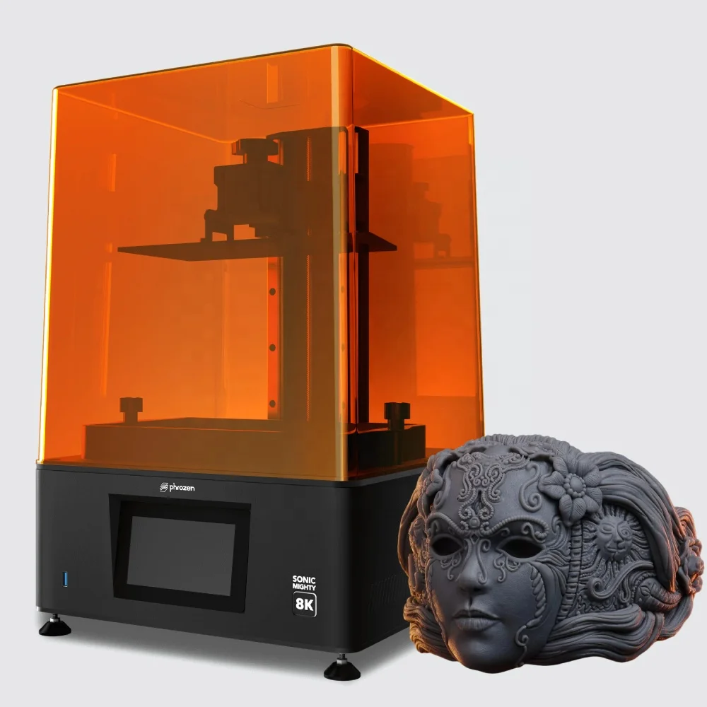 

Phrozen оптовая продажа Sonic Mighty 8K Большой 218x123x235 см промышленный настольный ЖК-принтер из смолы
