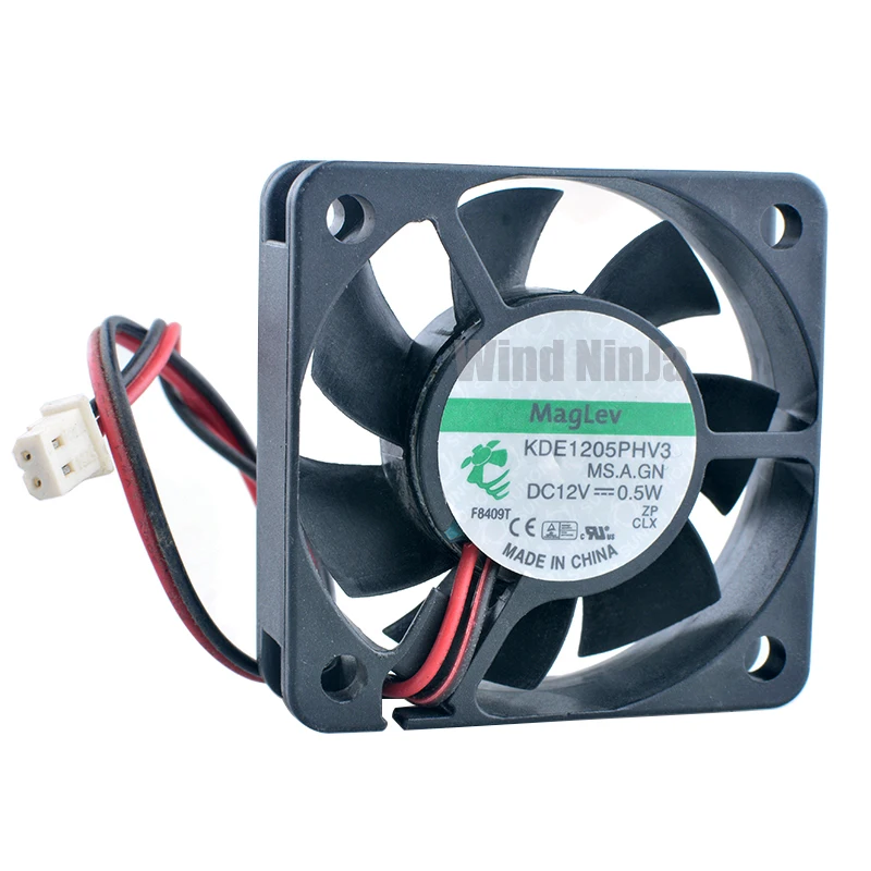 

KDE1205PHV3 5cm 50mm fan 50x50x15mm DC12V 0.5W Quiet cooling fan for chassis CPU power supply