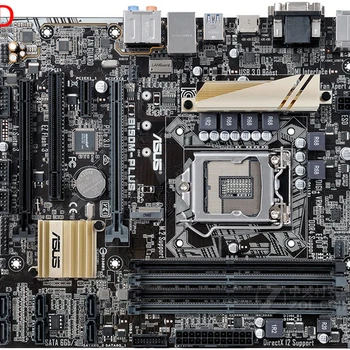 Asus PRIME B150M-PLUS 정품 데스크탑 인텔 B150 DDR4 마더보드, LGA 1151 i7, i5, i3, USB3.0, SATA3 중고