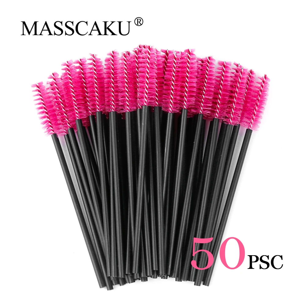 

MASSCAKU Eyelash Brush Swab Micro Brushes Crystal Disposable Tools Set Mascara Wands Great Grafting Cleaning Instrument Supplies