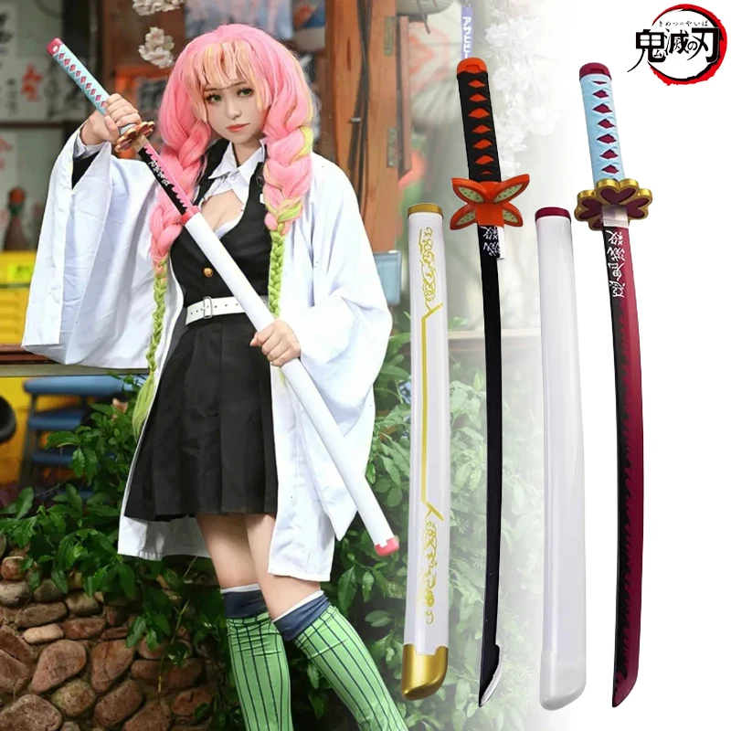 Espada Anime Kanroji Mitsuri - Katana 31 Polegadas, Cosplay, Colecionável