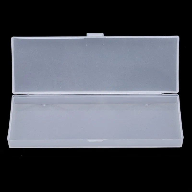 Cute Kawaii Transparent Plastic Pencil Cases Pen Box For Kids Gift Office School Supplies Stationery Materials