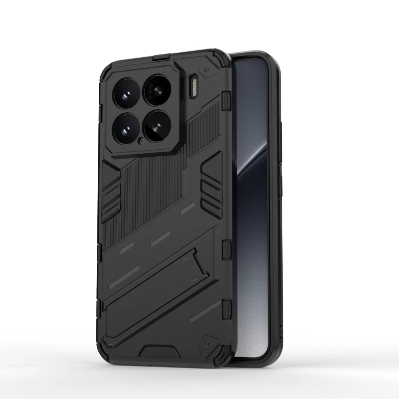 Shockproof Armor Anti-Fall Phone Case with Kickstand and Reinforced Corners