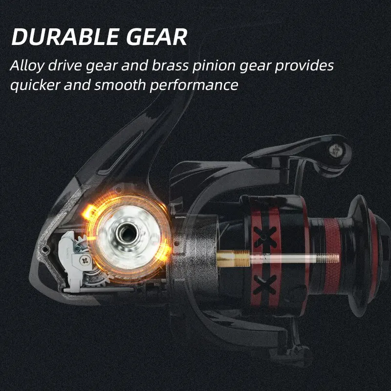 New MEREDITH Fishing Reel Spinning Reel 2000-4000 Metal Spare Spool Saltwater Reel Fishing Accessories Carp Reel Fishing Tools 4