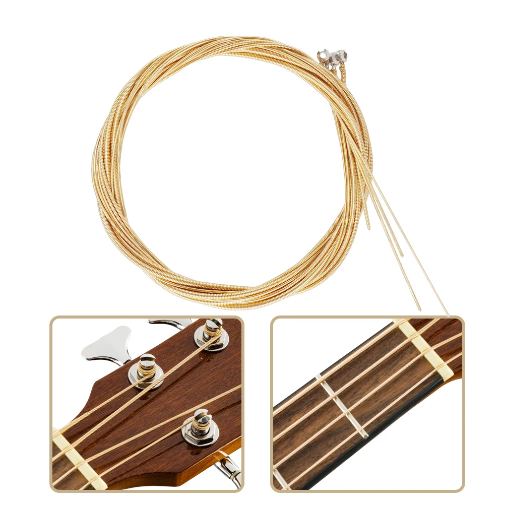 

1 Set of Professional Electric Bass Acoustic Bass Using Strings for Musician