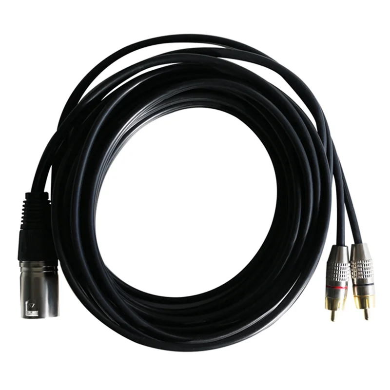  RCA ̺ 2RCA -XLR 3   ĳ  ͽ ÷ AV ̺ XLR- RCA ̺ 1m