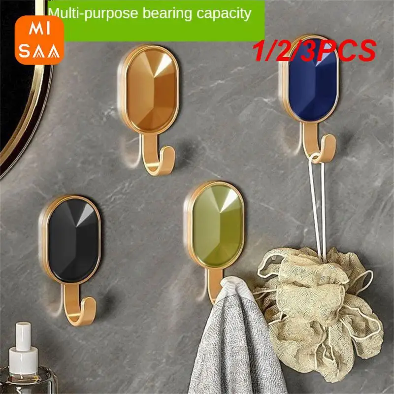 

1/2/3 шт. крючок, маленький и изысканный, хорошо держится без следов, экологически чистый материал, липкий крючок