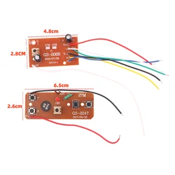 Advanced 4 - Channel PCB Controller Module for Remote Control Vehicles and DIY Projects (Onesize)