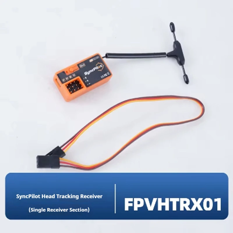 Ventilateur VTX monté sur support avec le Kit FPV Head Tracker et ses accessoires