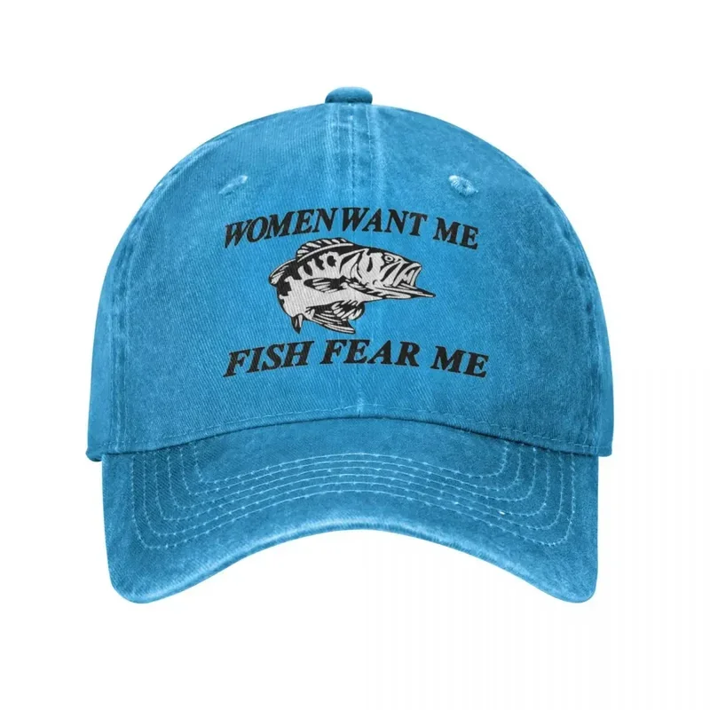 

Женская Бейсболка с надписью Want Me Fish, в стиле унисекс, хлопковая кепка для активного отдыха, модная кепка от солнца