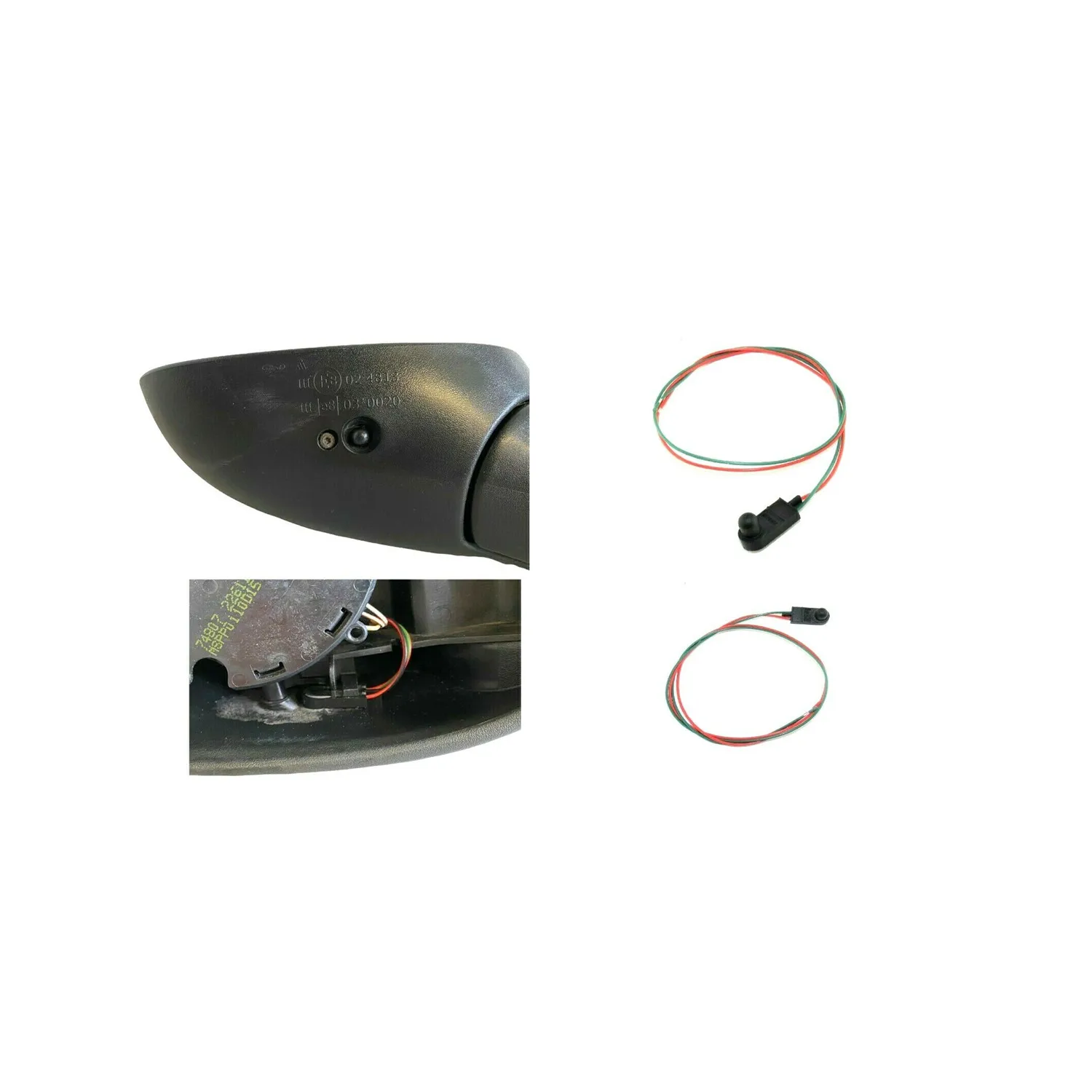 For Fiat 500 500X 500L Punto 05-18 Ambient Temperature Sensor Underneath Door Mirror Automobiles, Parts & Accessories