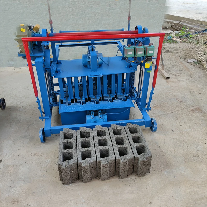 

YG Hollow Cement Concrete Paving Brick Making Machinery South Africa Automatic Lifting Ecological Block Brick Making Machine