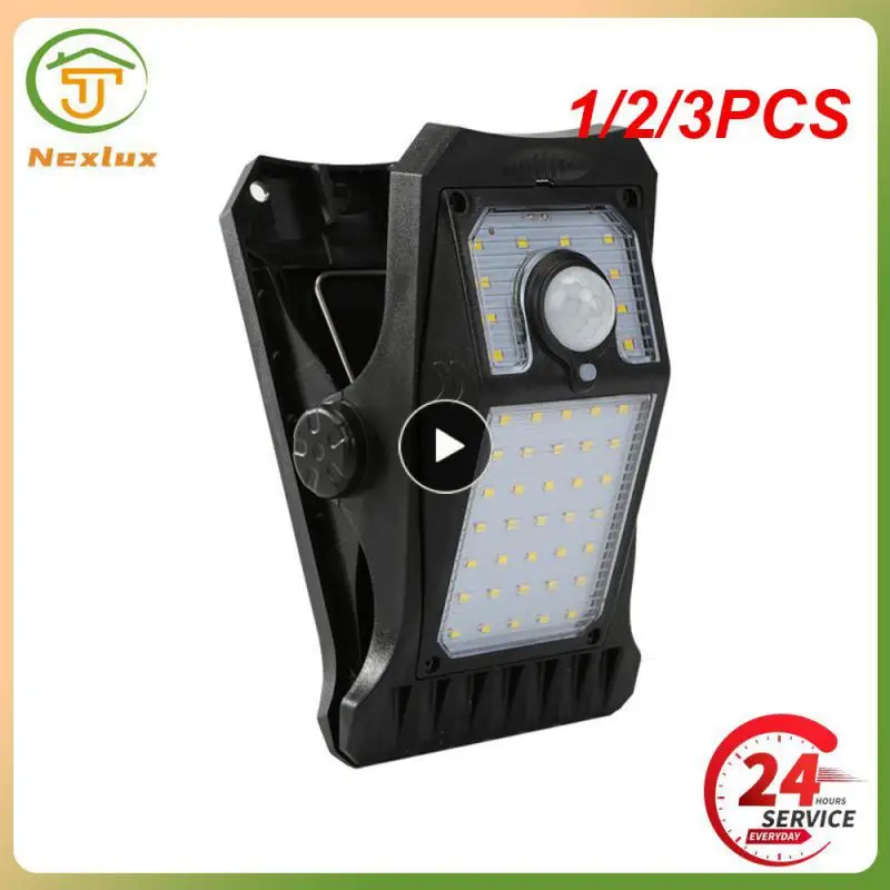 

1/2/3 шт., солнечные стены с датчиком движения