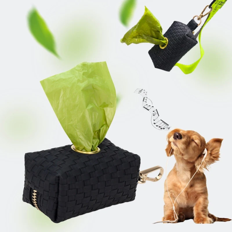 Pet Dog Poop Borsa Biodegradabile Dispenser Pouch Sacchetti Di Immondizia Portatili Organizer Pet Puppy Cat Pick Up Poop Bag Holder