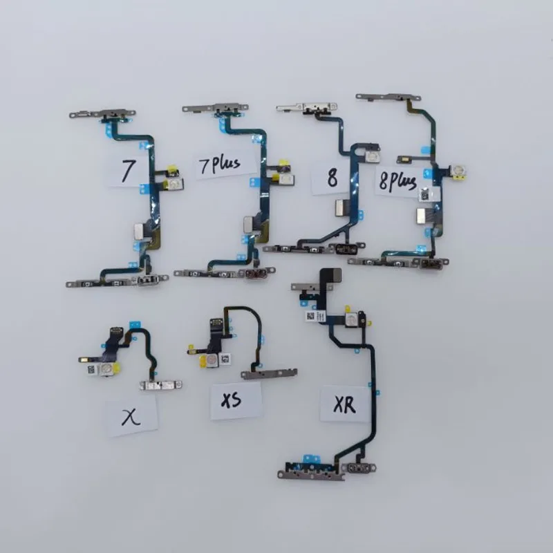 AliSunny 10pcs Power Volume Flex Cable for iPhone 8 Plus 8G 8P X