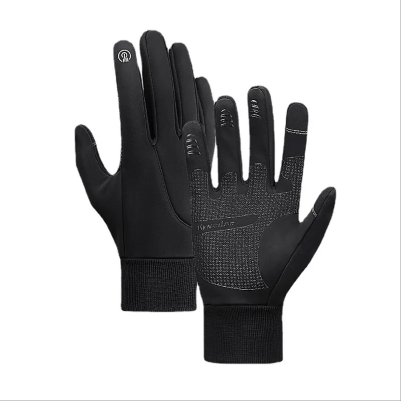 Outdoor Cycling Gloves Winter Gloves Nonslip Touch Screen Fleece Full