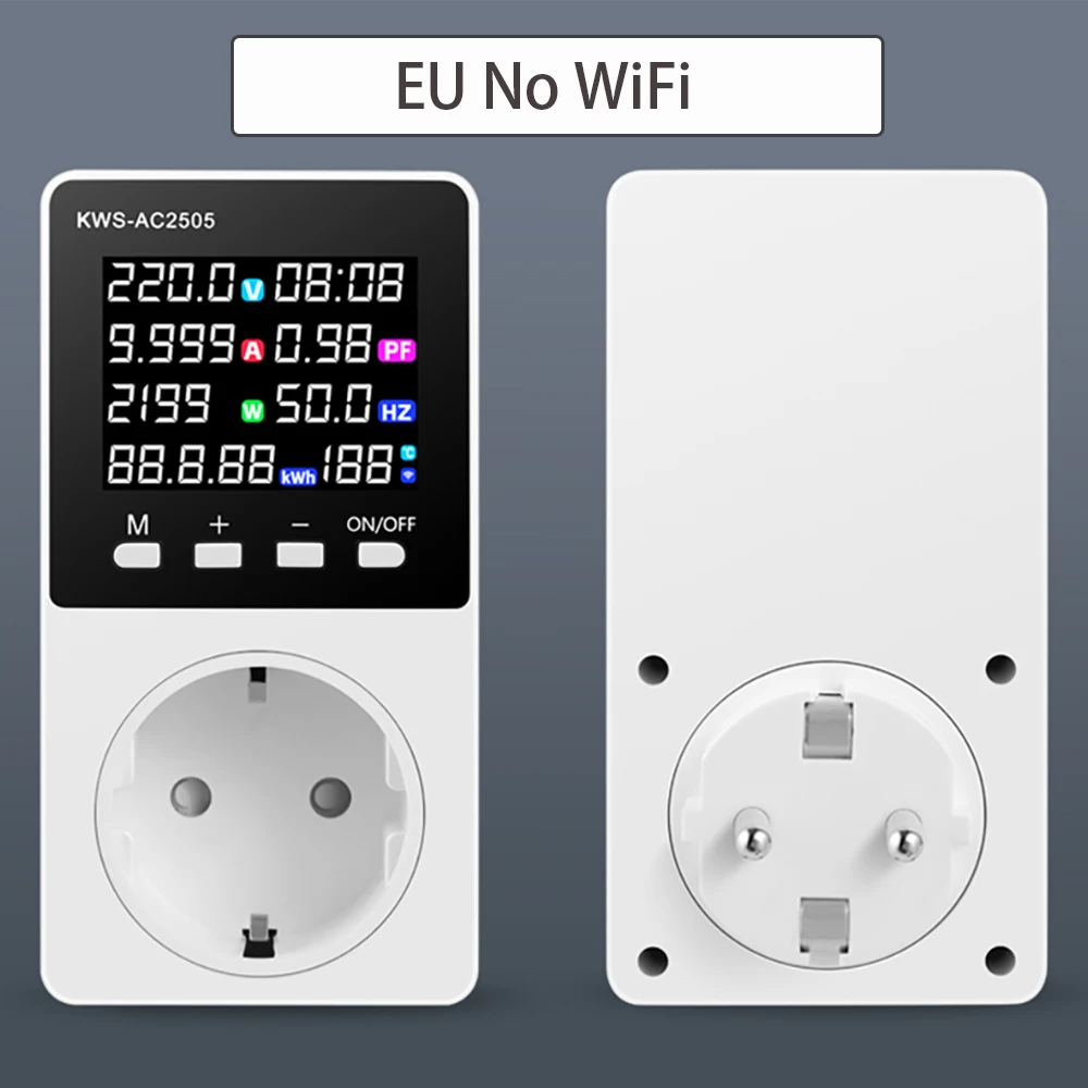 Smart WiFi Plug with Energy Monitoring and Overload Protection