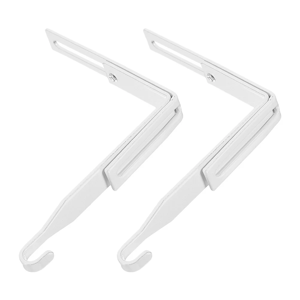 

Over Cabinet Metal Hooks Adjustable Over Door Hook Drawer Office Table Key Bag Storage Hook For Kitchen Accessories