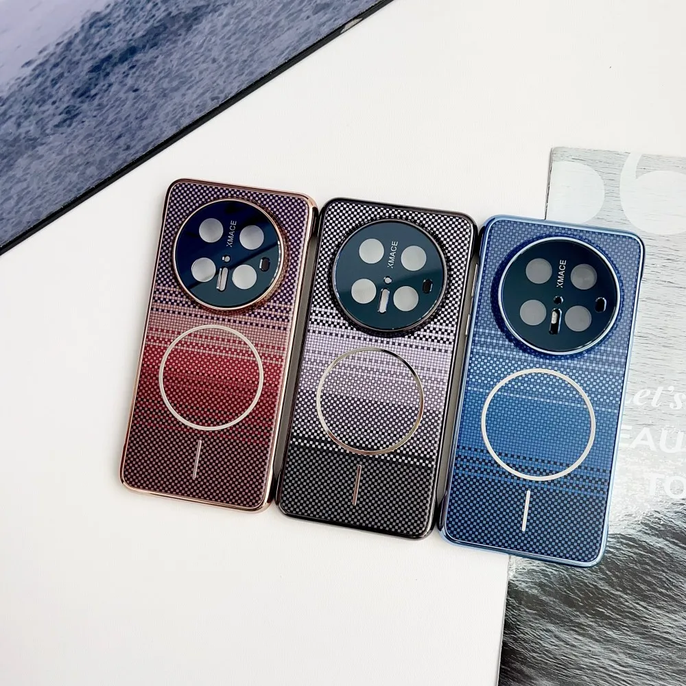 OPPO Find X8 Series Carbon Fibre Magnetic Wireless Charging Protective Case