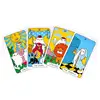 78Pcs Fortune Telling Tarot Cards Paws Tarot Divination Tools Standard Tarot Decks for Board Game Fate Divination Party Playing 4