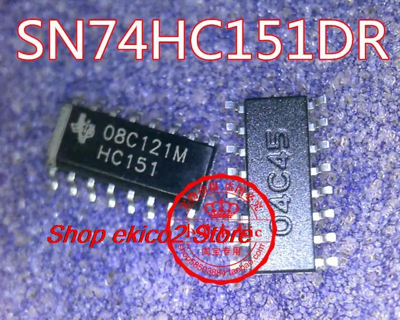 

10pieces Original stock SN74HC151DR HC151 SOP16