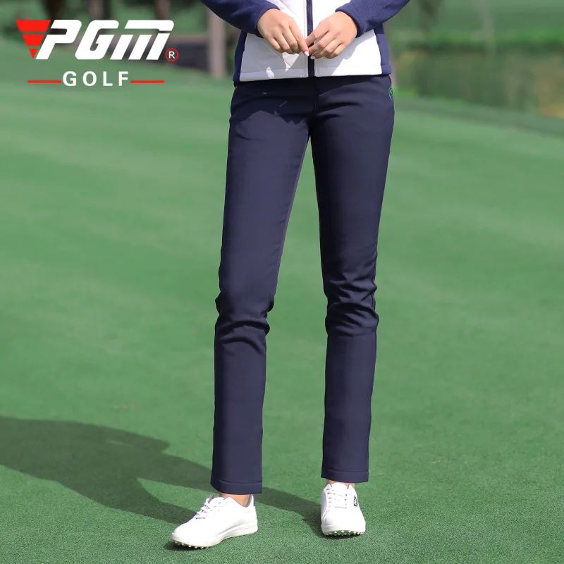 

PGM Autumn Winter Waterproof Women Golf pants Long Pant Plus Velvet
