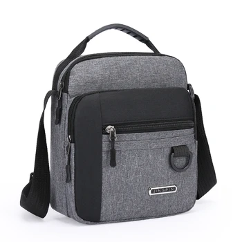 Large Capacity Men's Bag Single Shoulder Bag Waterproof And Wear-resistant Backpack Multiple Pockets For Business Business 1