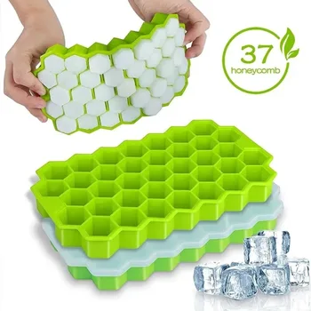Honeycomb Silicone Ice Tray 1