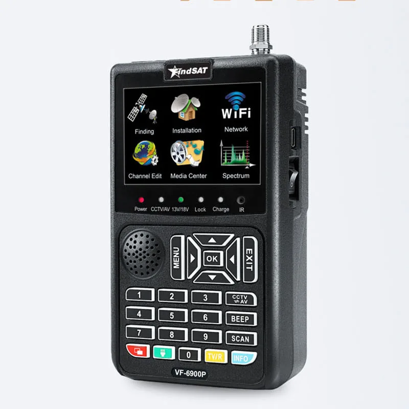 3.5'' LCD SATlink WS-6906 DVB-S FTA Data Digital Satellite Signal Finder  Meter | eBay Australia デジタル信号ファインダー WS 6906 3.5 インチ LCD スクリーン DVB-S レセプター衛星信号メーターファインダー リ