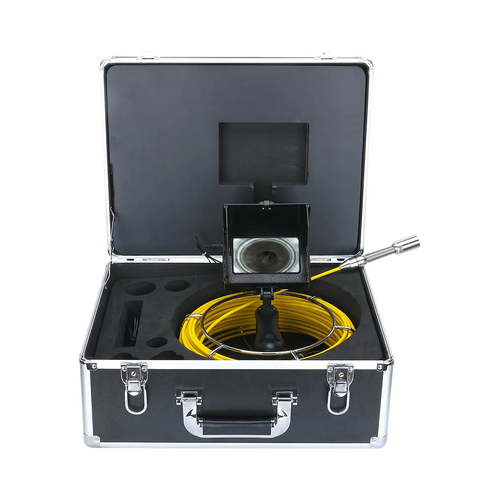 

20M Handheld Industrial Pipe Inspection Video Camera Drain endoscope Sewer Pipeline Camera with 4.3 inch DVR
