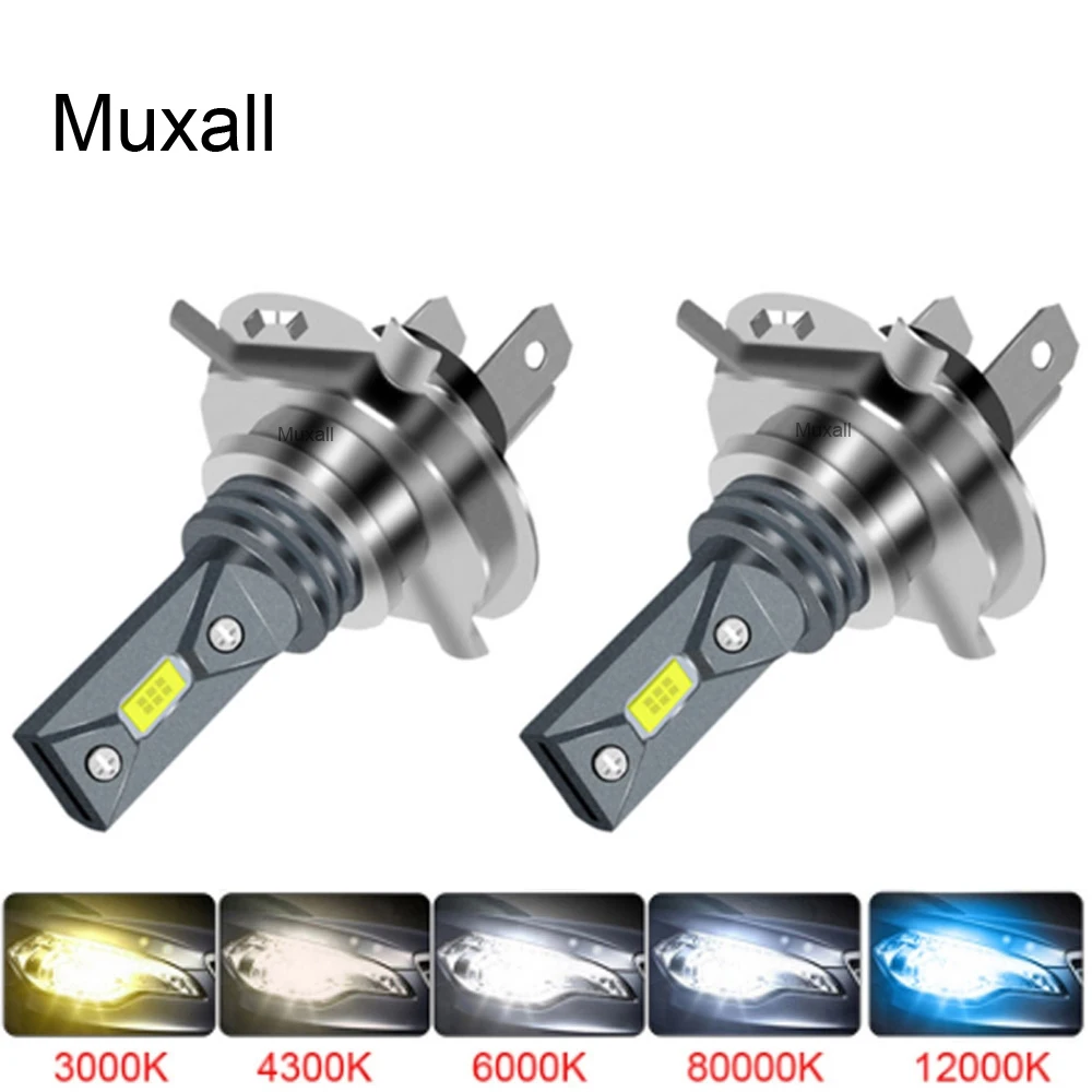 

Muxall CSP H7 H4 H11 Беспроводная лампа для автомобильных фар головного света 9005 HB3 9006 HB4 H8 16000Lm 4300K 3000K 6000K 8000K противотуманная лампа