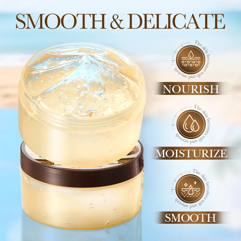 300g SADOER Coconut Face Gel Cream Moisturizing Nourishing Anti-Aging Anti Wrinkles Whitening Facial Cream Skin Care for Face