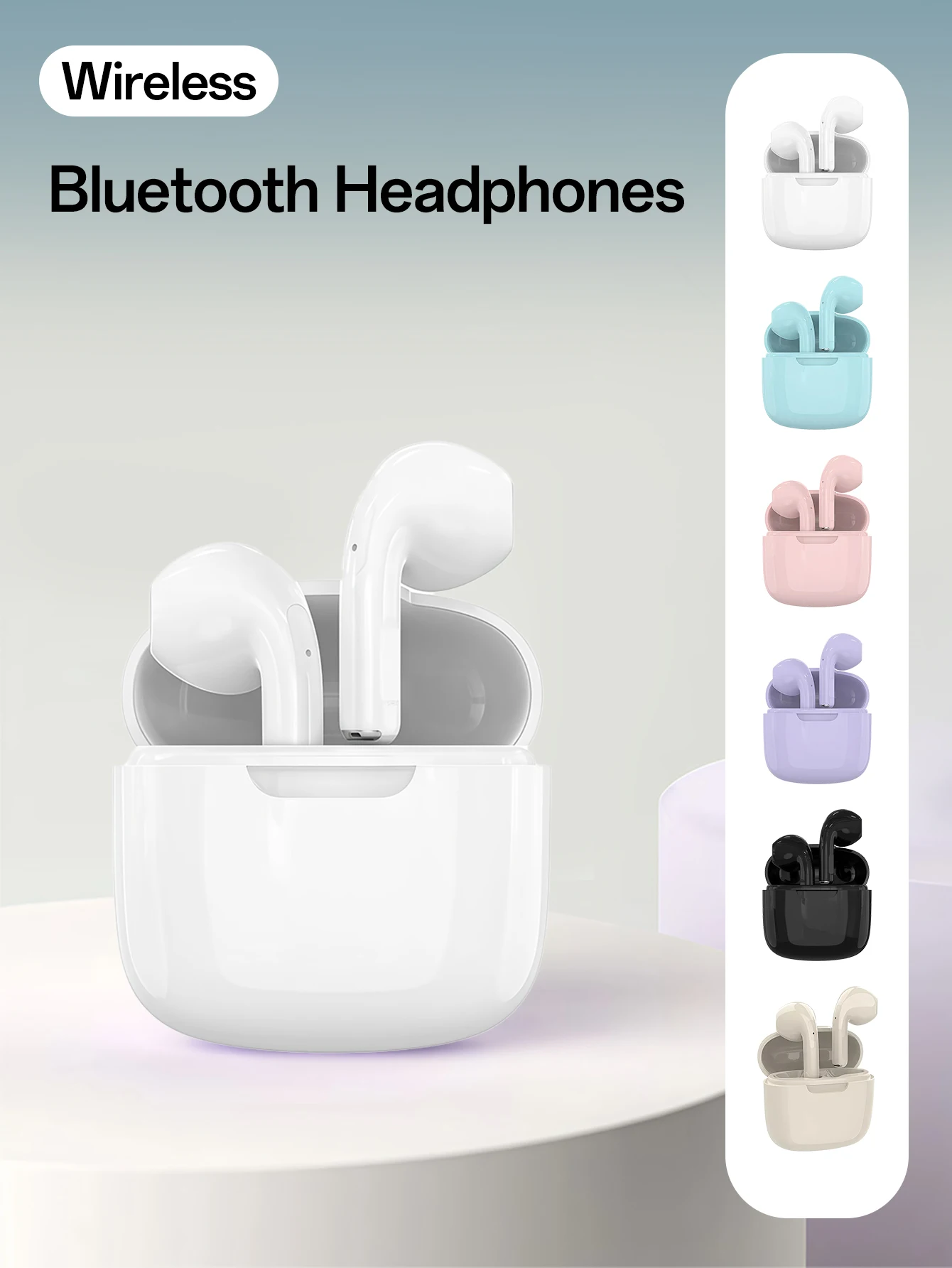 Premium Wireless Earbuds - Bluetooth Headphones with Superior Sound and Noise Cancellation