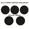 5/10/20Pcs IC CUID Android App MCT Modify 13.56MHz UID Changeable 1K S50 Tags Card Adhesive Sticker Keyfobs Block 0 Writable 1