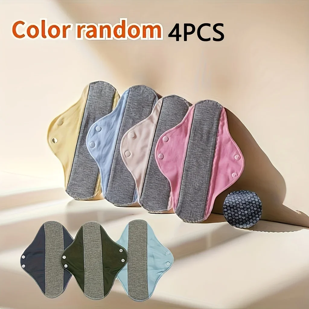 1/2/4pcs Women's Physiological Underwear Incontinence Pads - Leak Proof Waterproof Washable with Graphene Tech, Elderly Care 6