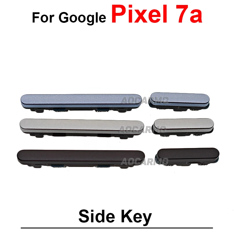 Google Pixel 7 7A 7Pro Pro 전원 켜기 끄기 볼륨 버튼 교체 부품용 사이드 키