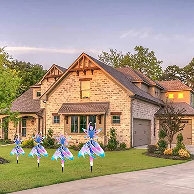 Tündér Balerina Szél Fonó Színváltó Balett Lány Harangja Forgó Fedélzet A Kerti Háztáji Dekoratív Hangjelzésekhez - Image 2