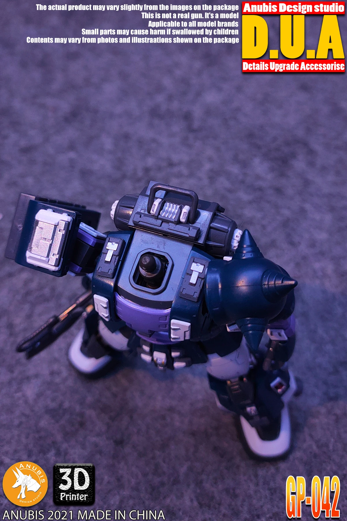ANUBIS HG Zaku 모델 세부 부품 액세서리 어셈블리, 모델링 도구, 취미 부품 수정 DIY, GP042