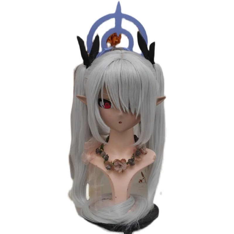 Kigurumi Iori Kigurumi mask full head with lock cosplay head shell props costume anime game