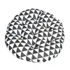 Coarse Cloth Round Style Cotton and Linen Style Seat Cushion Home Circular Cushion Japanese Style Futon Cushion Decoration 3