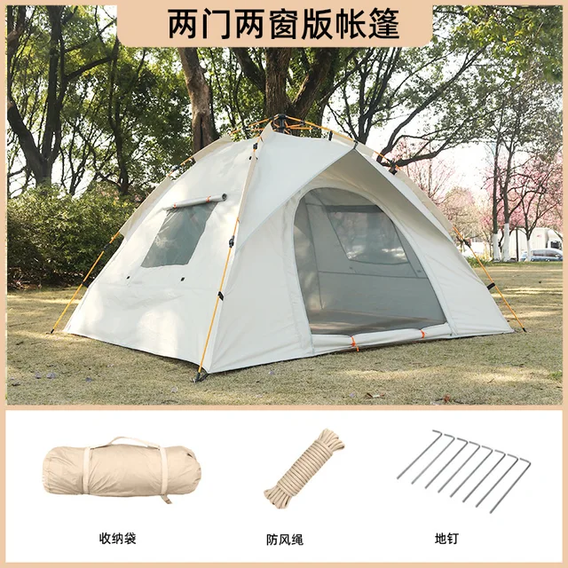 Integrated Hexagon Tent Outdoor Camping Bionic Design Large Space