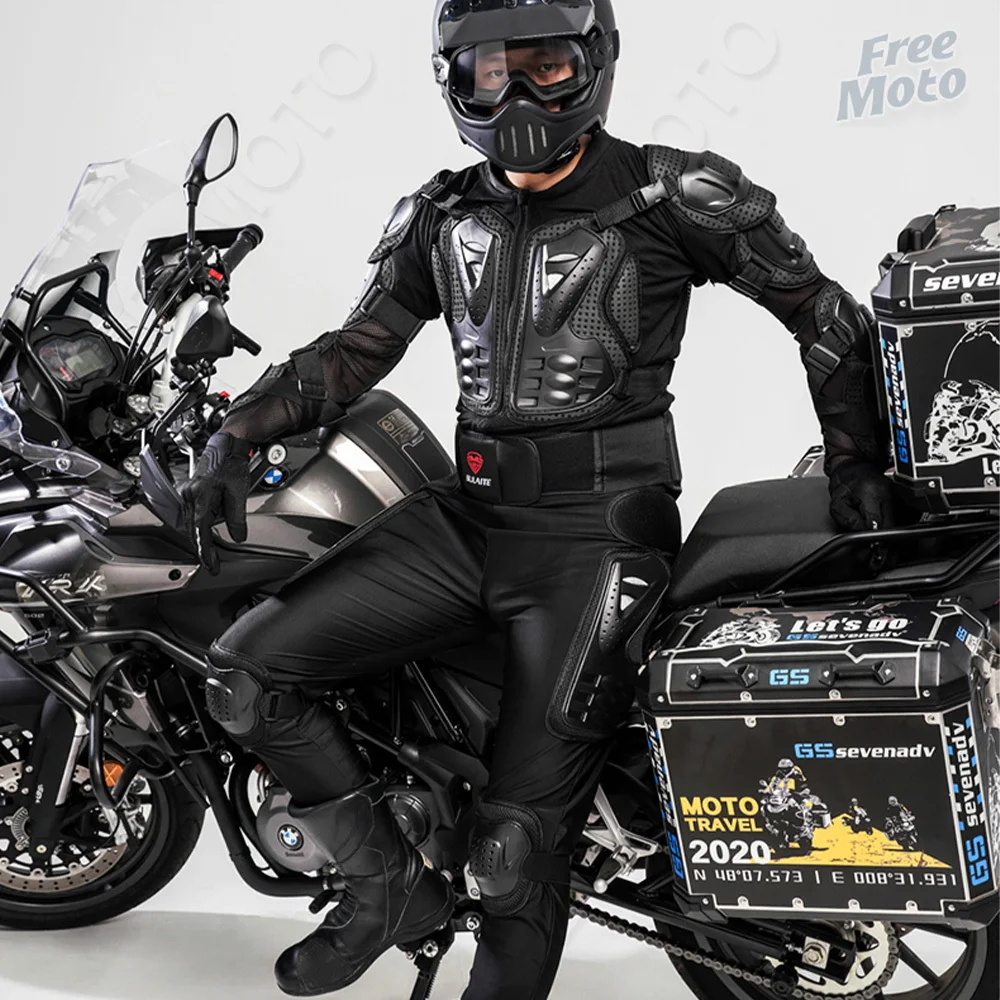Chaqueta de Motocross, armadura corporal, traje protector