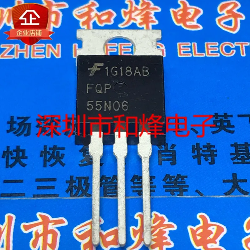 

30 шт. Оригинальный Новый FQP55N06 TO-220 60V 55A