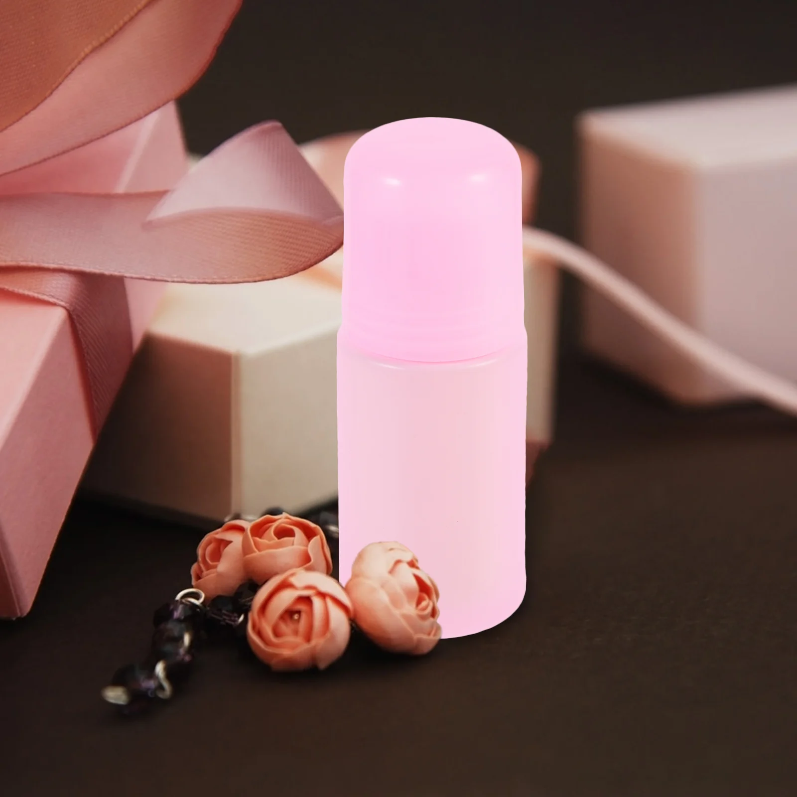 

10 Pcs Oils Sample Perfume Bottles Essential Roller Shelf Refillable Scroll Wheel Baby Perfumes