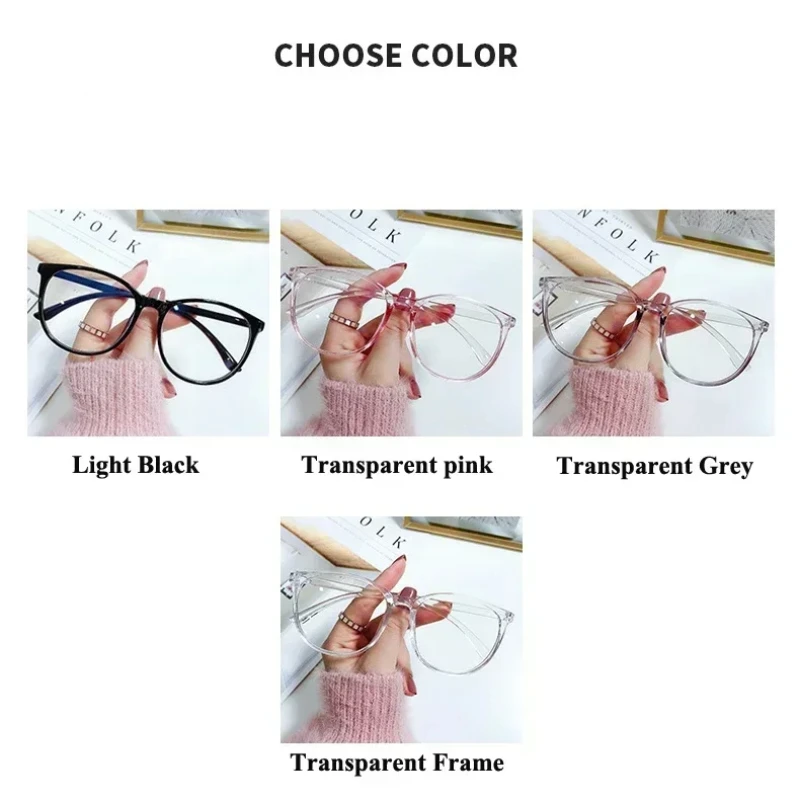2024 Intelligent Photochromic Reading Glasses Large Anti Blue Light Far Sight Eyeglasses Women Men Outdoor Presbyopia Glasses 6